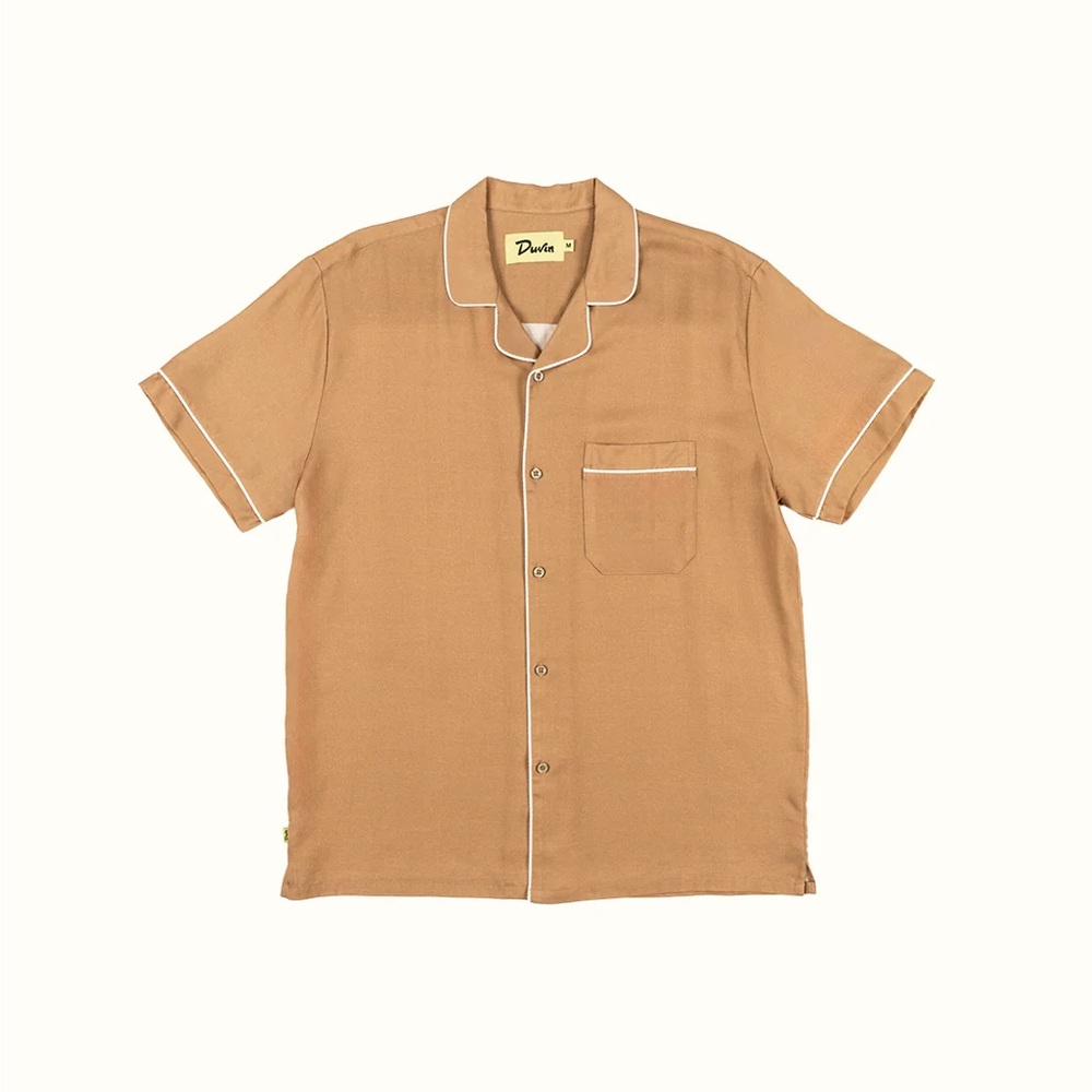 Duvin Poolside Retro Button up Cabana Shirt